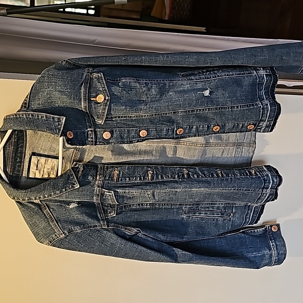 Denim jacket size large